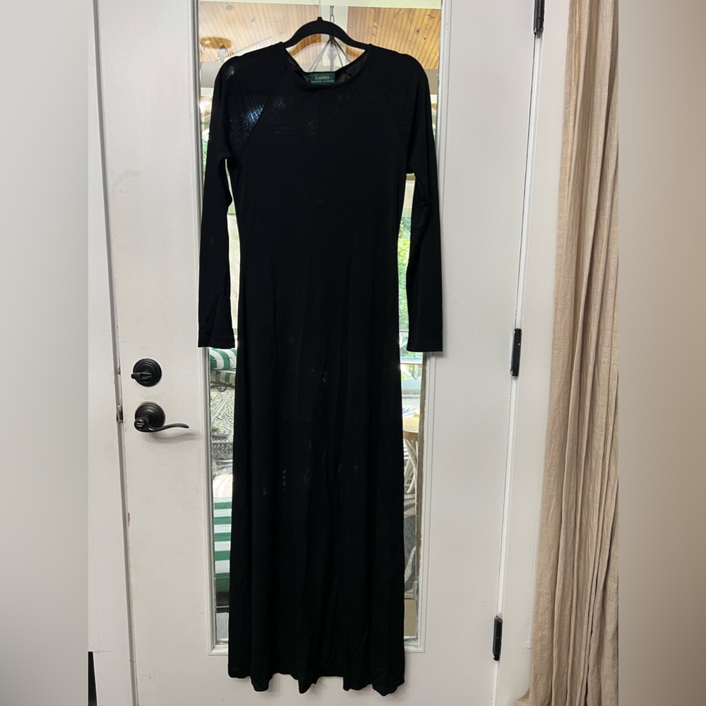 💃🖤Vintage Lauren by Ralph Lauren🖤💃Navy Maxi Dress Size Medium